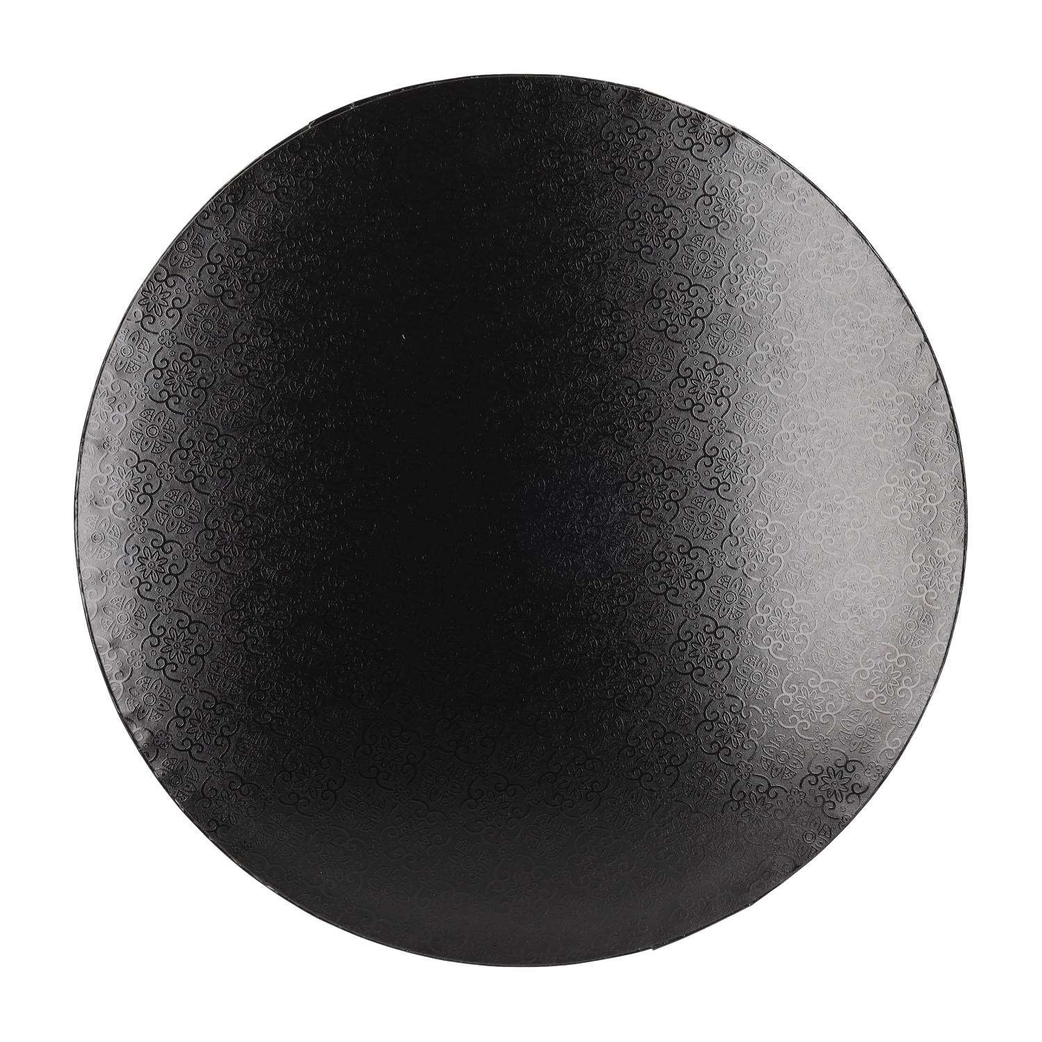 Tortenplatte rund 35cm schwarz