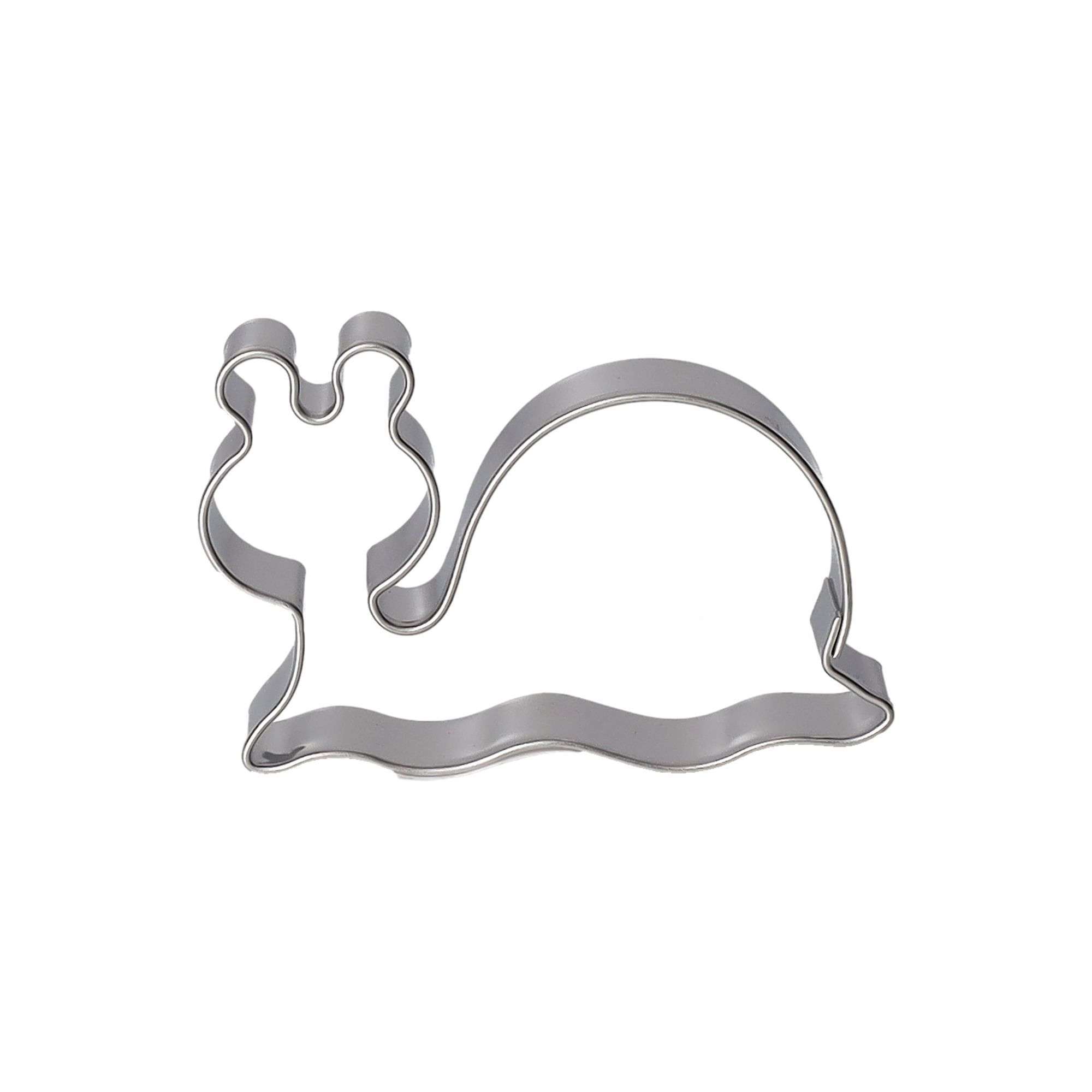 Ausstecher Schnecke lustig Edelstahl 38 x 65mm