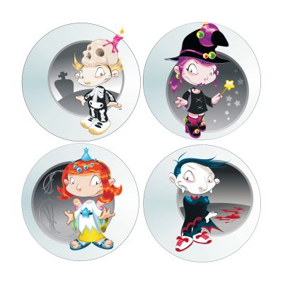 Süßer Halloween-aufleger