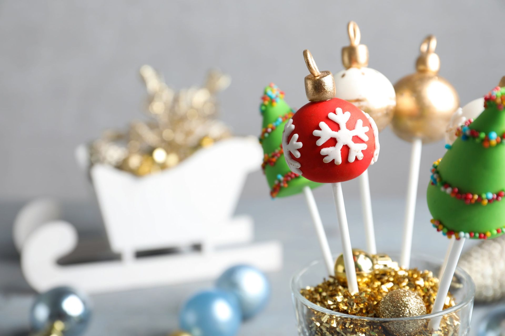 Cake Pops Weihnachten: Grundrezept und 8 Motive vom Rentier bis zum ...
